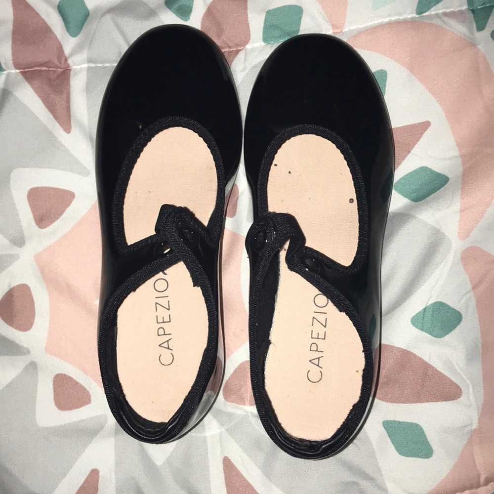 Capezio tap shoes sz 11 1/2 EUC